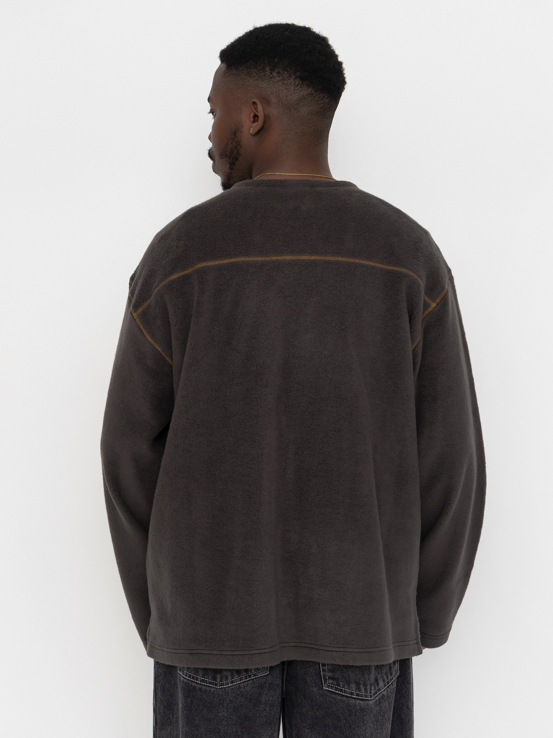 Mens Polar Skate Scott Fleece  (dirty black)