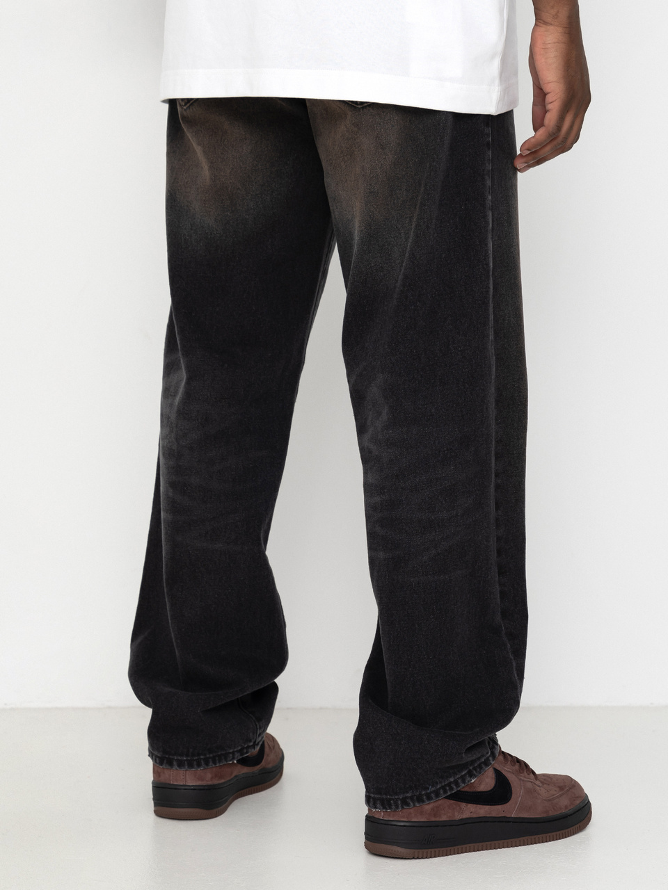 OBEY Boxcar Straight Denim Hose (oxidized black)