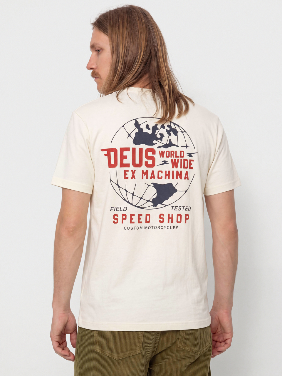 Deus Ex Machina Global Spark T-Shirt (vintage white)