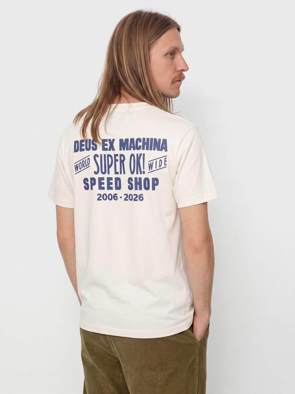 Deus Ex Machina Mudflap T-Shirt (vintage white)