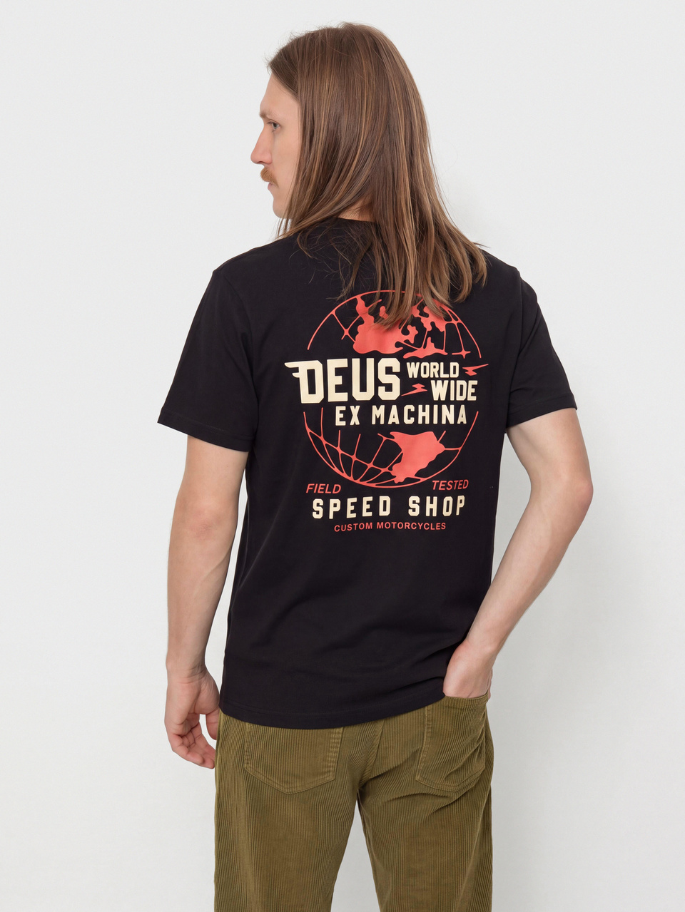 Deus Ex Machina Global Spark T-Shirt (black)