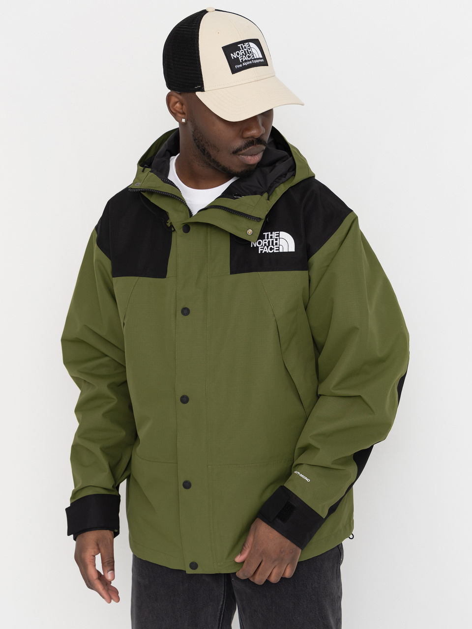 The North Face Jacket Dryvent Mono Mountain (woodland green/tnf black)