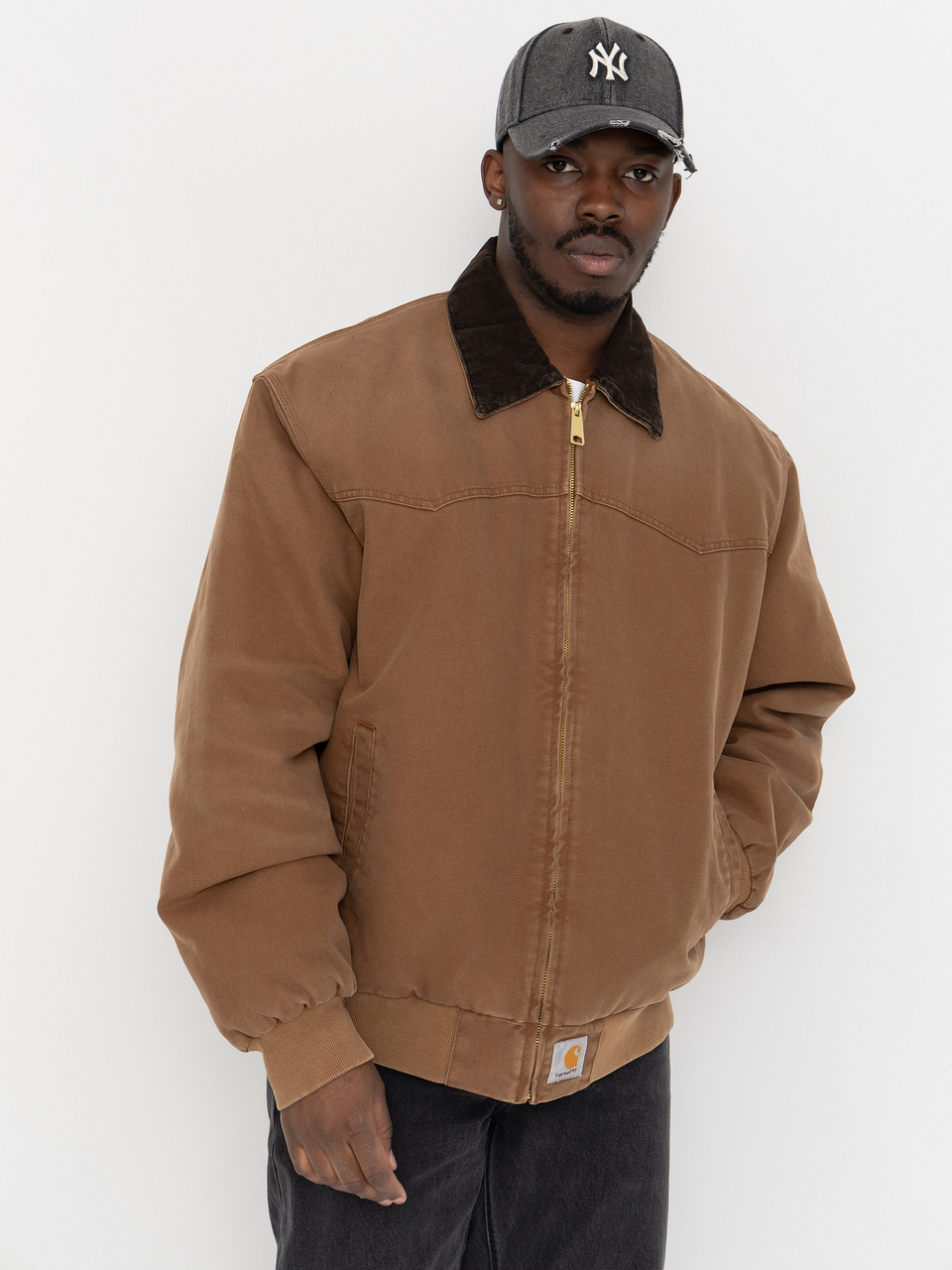 Carhartt WIP OG Santa Fe Jacke (wip h brown/tobacco/stone canvas)