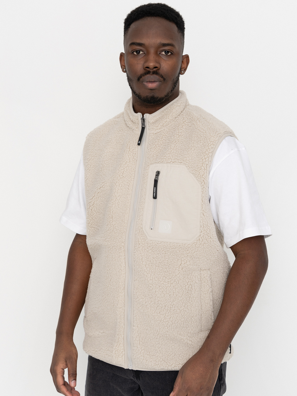 Volcom Muzzer Fuzzar Vest (stone)