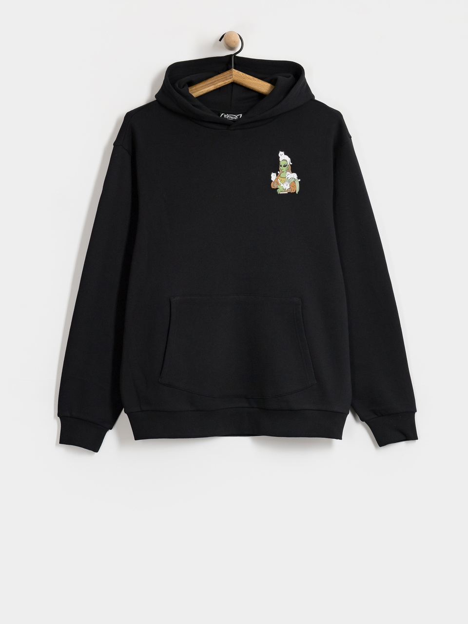 RipNDip Here All Along HD Hoodie (black)
