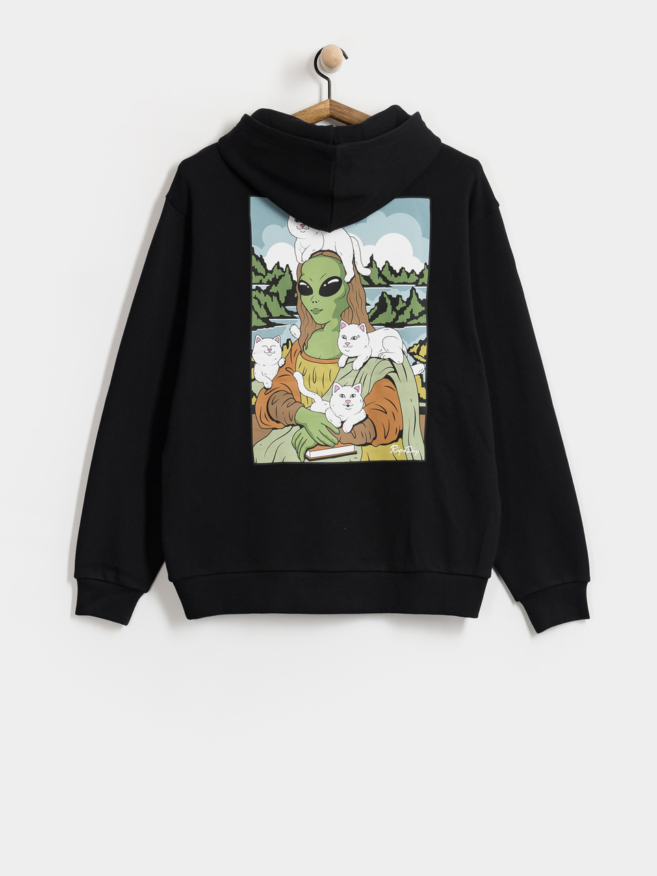 RipNDip Here All Along HD Hoodie (black)