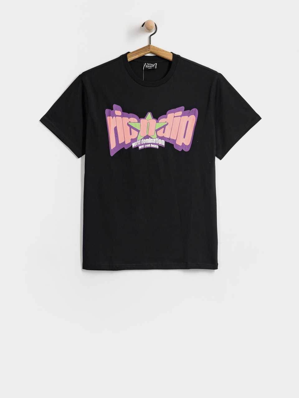 RipNDip T-Shirt World Domination (black)