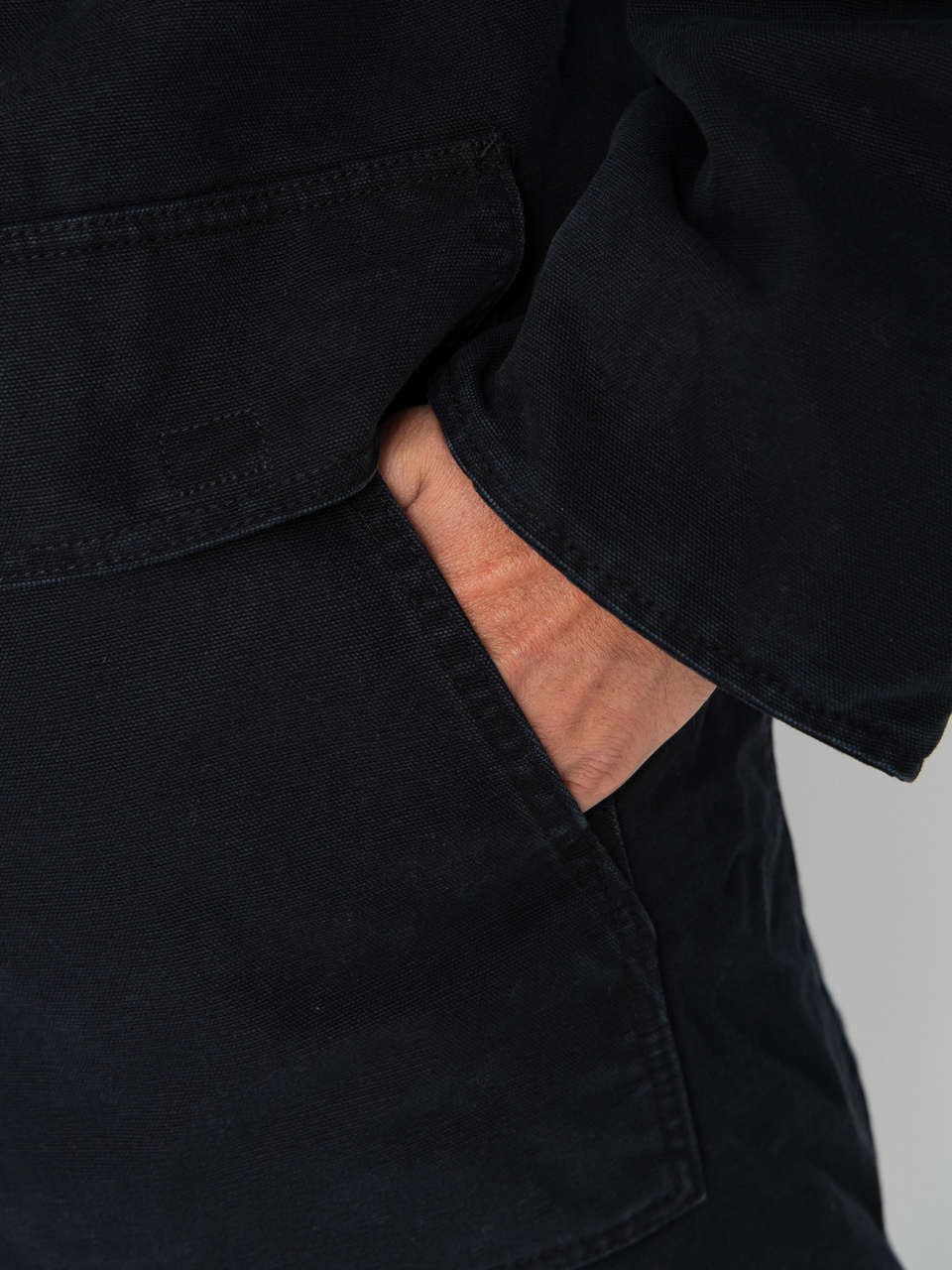 Carhartt WIP Jacke Boreal Parka (black/stone canvas)