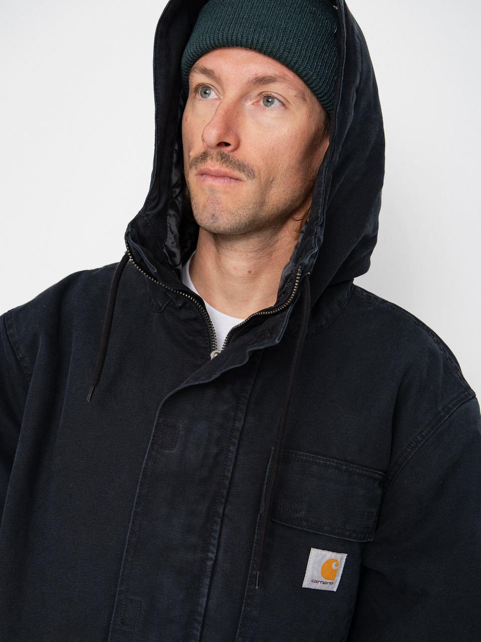 Carhartt WIP Jacke Boreal Parka (black/stone canvas)