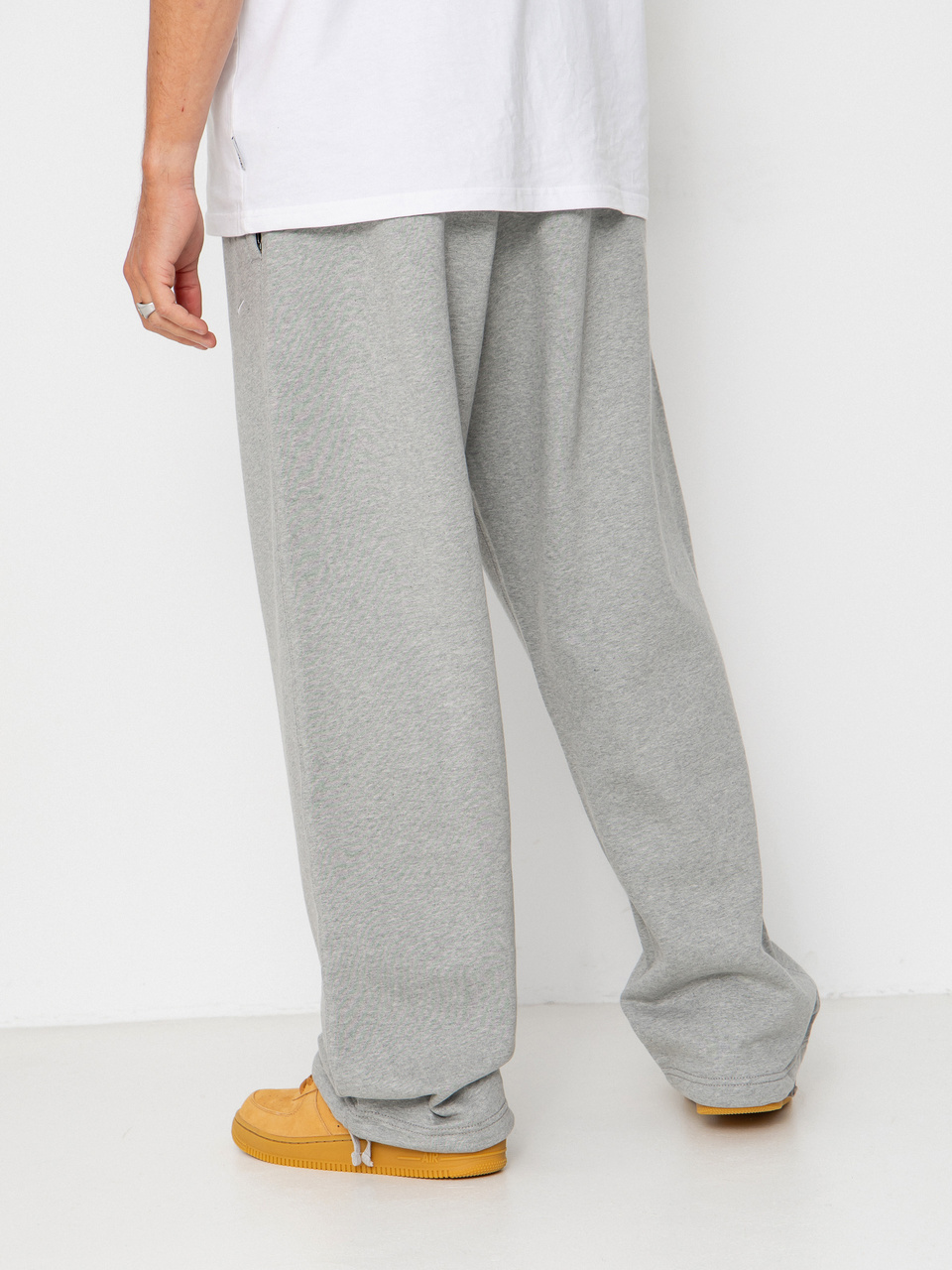 Nike SB Solo Swoosh Loose Hose (dk grey heather/lt smoke grey/white)