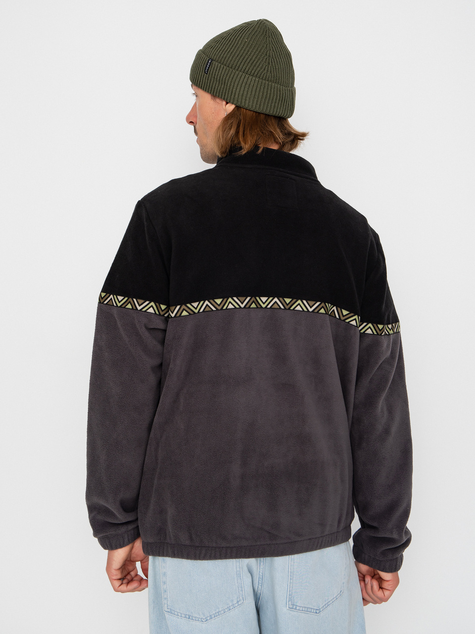Mens Iriedaily Fleece  Monte Noe (coal)