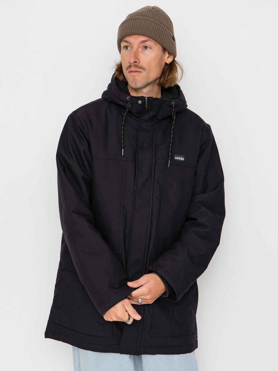 Iriedaily Dock36 2.0 Parka Jacket (black)
