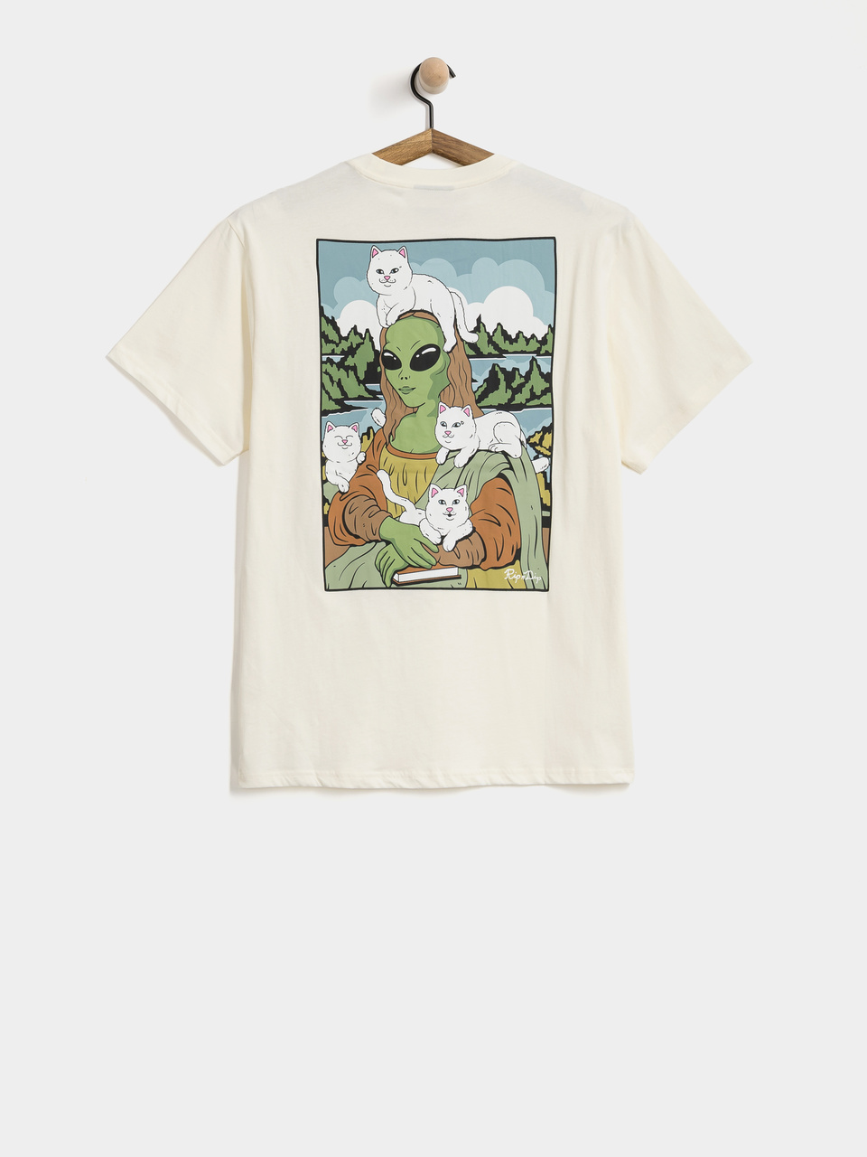 RipNDip T-Shirt Here All Along (bone)