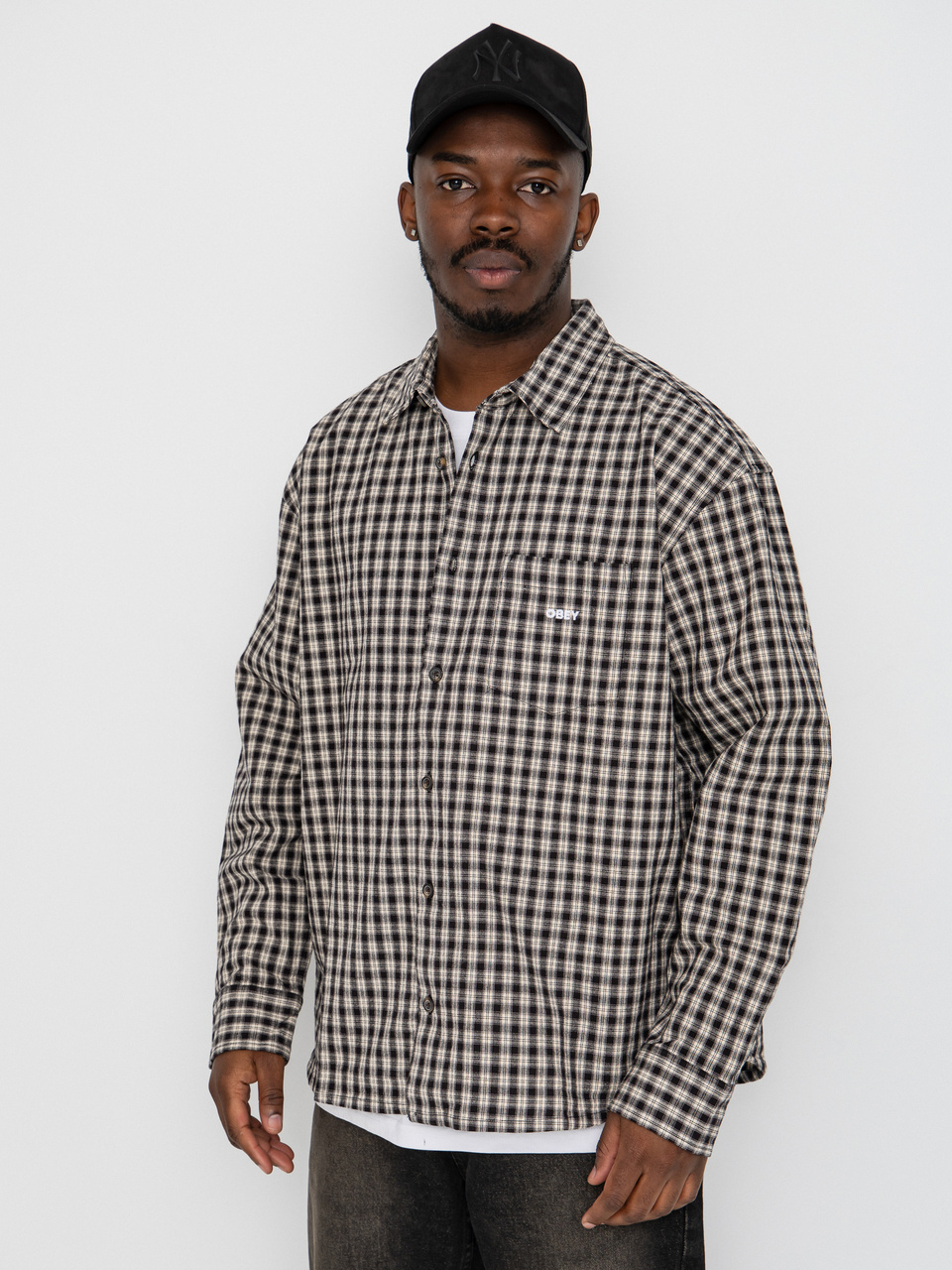 OBEY Shirt Bigwig Axel (black multi)
