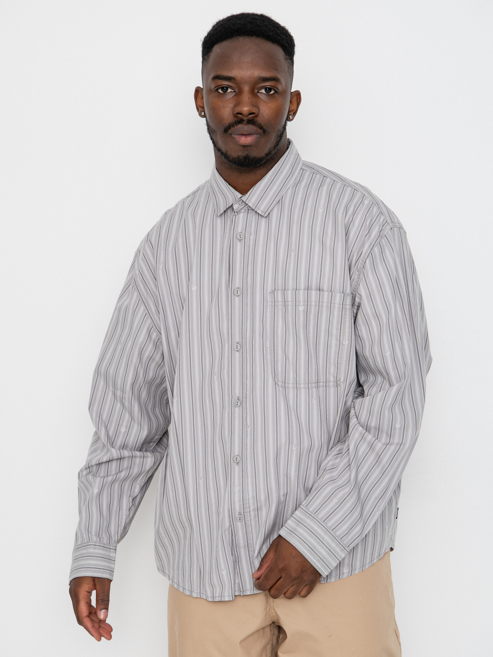 Vans Hemd X Rowan Stripe (light grey)
