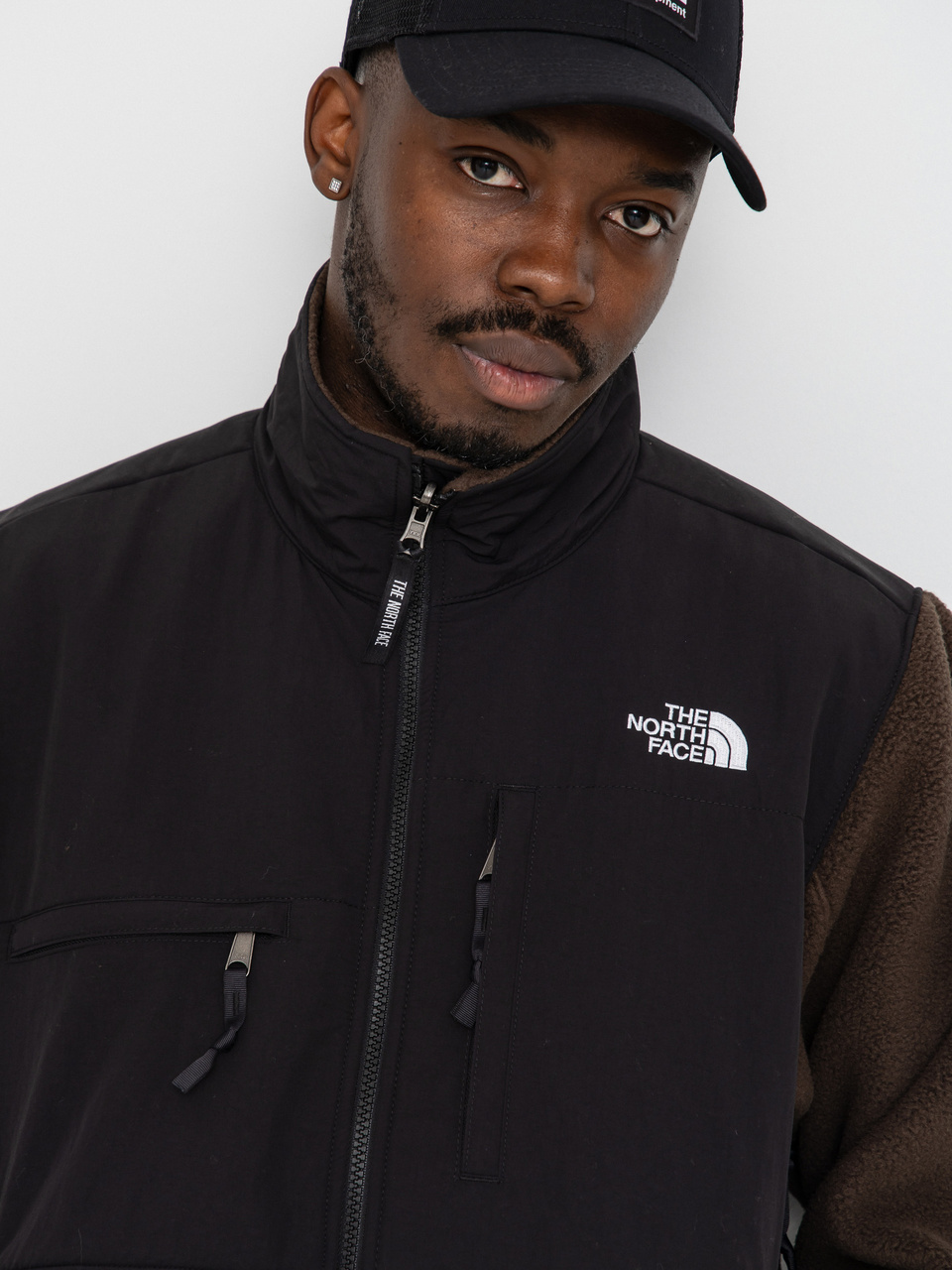 The North Face Retro Denali Jacket (dark chestnut/tnf black)