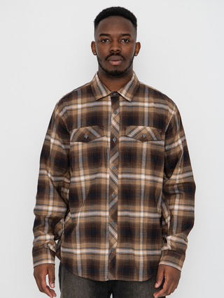Fox Shirt Survivalist Stretch Flannel (brown sugar)