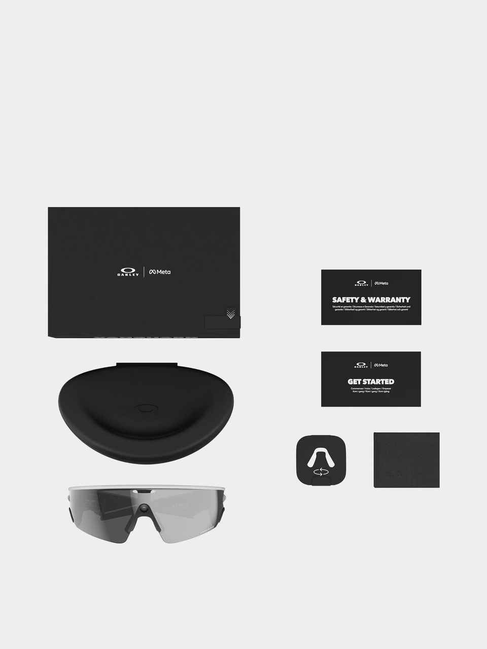 Oakley Sunglasses Meta AI Vanguard (white/prizm black)
