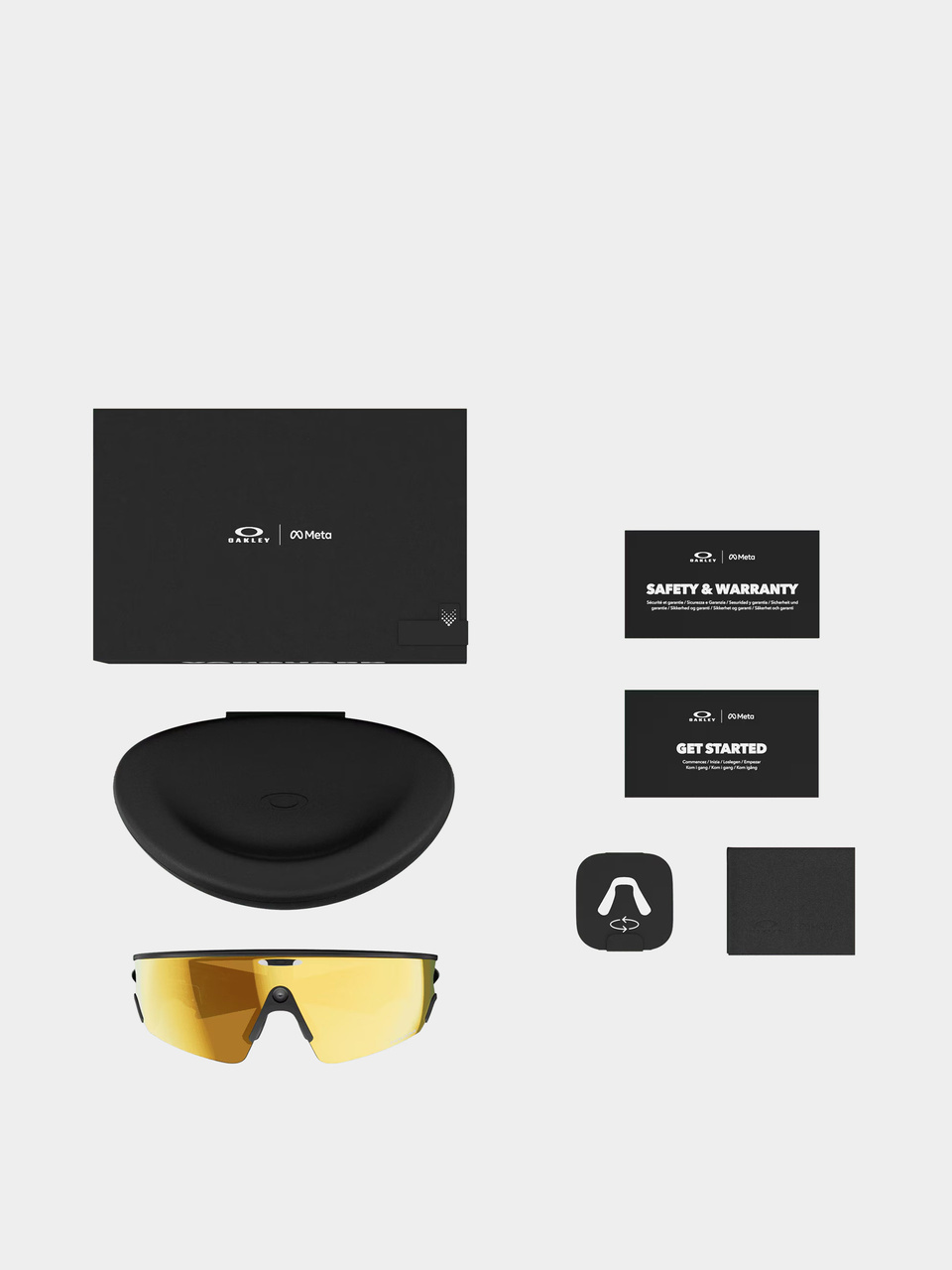 Oakley Sonnenbrille Meta AI Vanguard (black/prizm 24k)