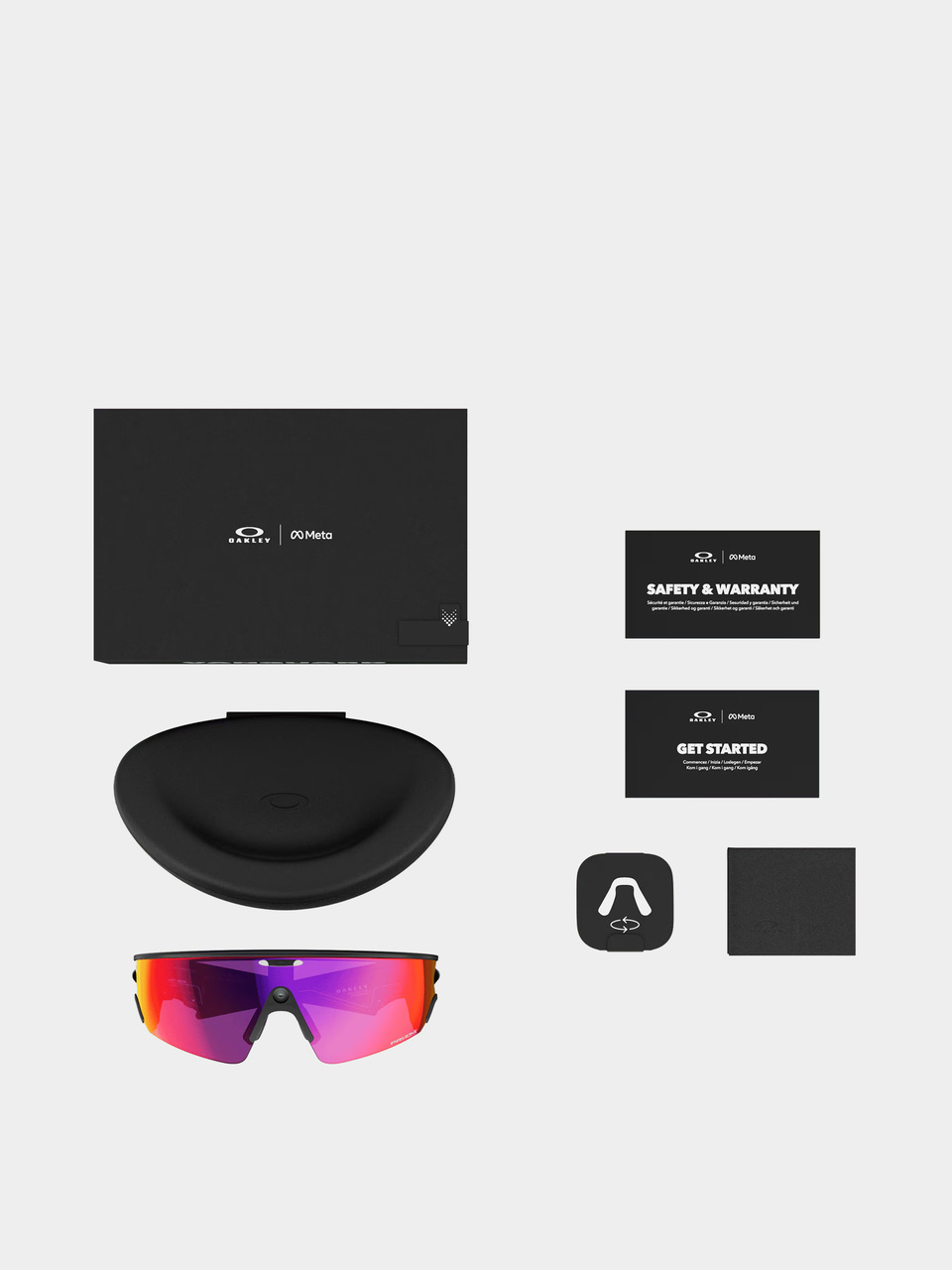 Oakley Sonnenbrille Meta AI Vanguard (black/prizm road)