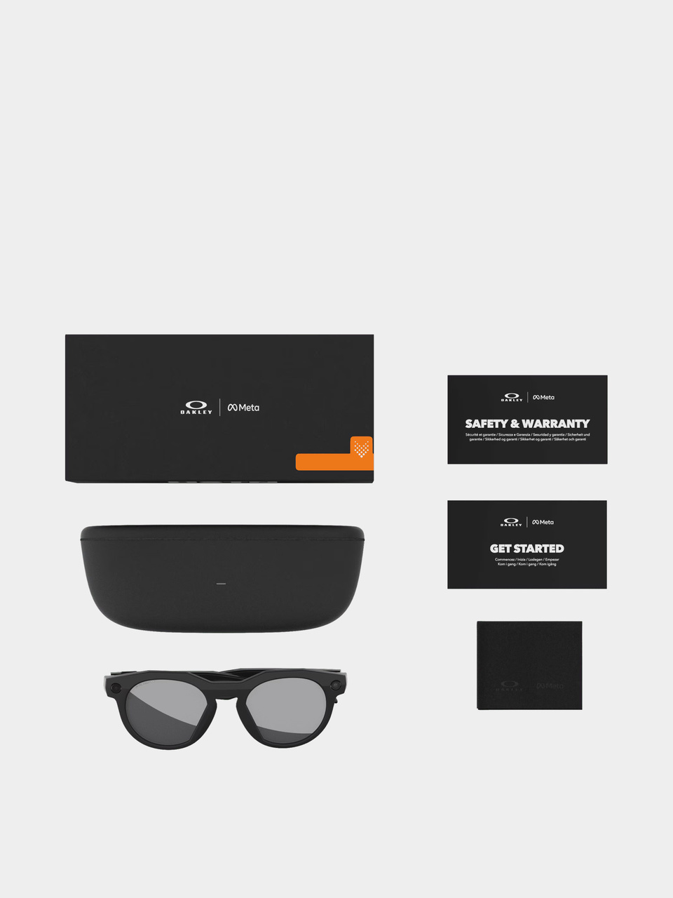 Oakley Sonnenbrille Meta AI HSTN (black/prizm black polarized)