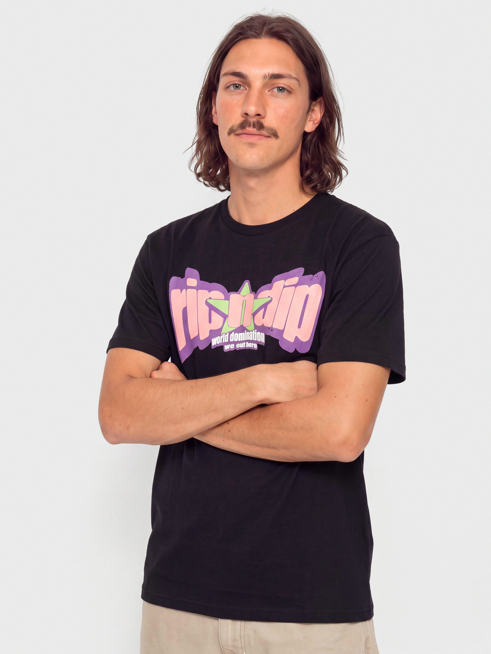 RipNDip T-Shirt World Domination (black)