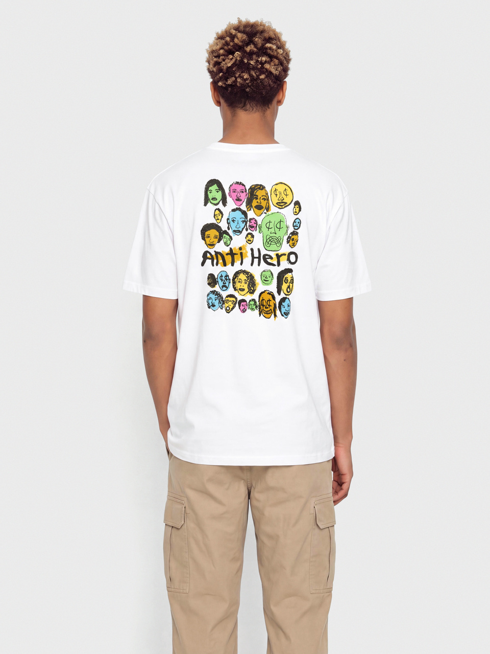 Antihero T-Shirt Expressions Bongo (white)