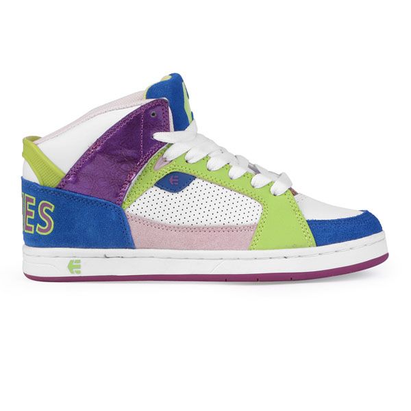 Etnies Shoes Uptown Wmn white blue green