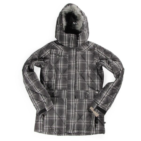 Womens 686 snowboard jacket Wms Reserved Class Down (Black)