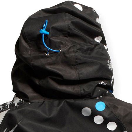 Mens Fox snowboard jacket FX- 360 Snow (black/blue) 