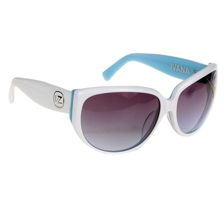 Von Zipper Sunglasses Ivana Wmn (white sky/grey blue gradient)