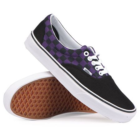 Vans Shoes Era Checkerboard (parachute purple/black)