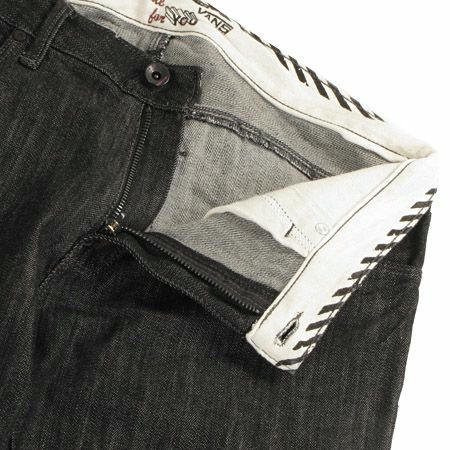 V66 Slim Pants (black rinse)
