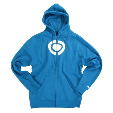 Circa Icon Zip Hoodie (cyan)