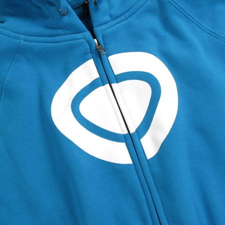 Circa Icon Zip Hoodie (cyan)