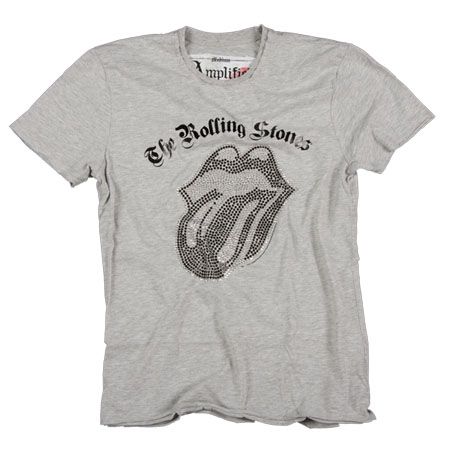 Amplified T-shirt Rolling Stones Silver Dmnte 