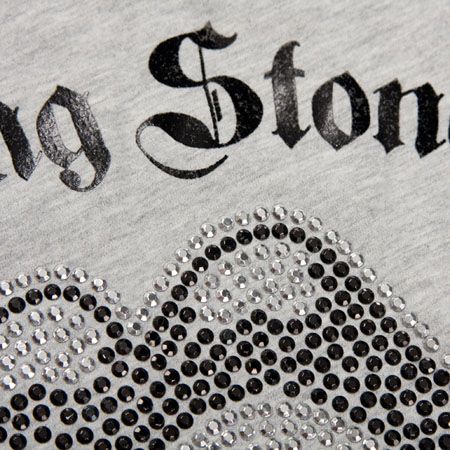 Amplified T-shirt Rolling Stones Silver Dmnte 