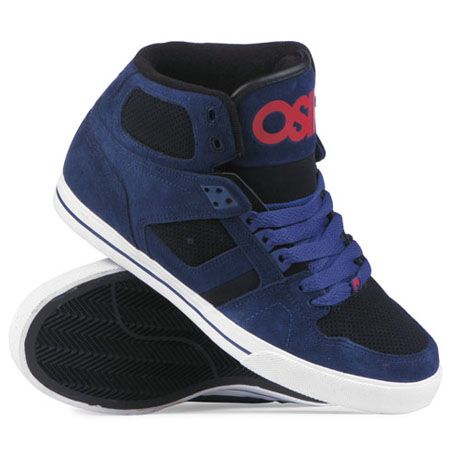 Osiris Shoes NYC �83 Mid (blk/chr/red)