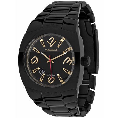 Vestal Watch Motorhead MTR024 (polished black/black/gold)