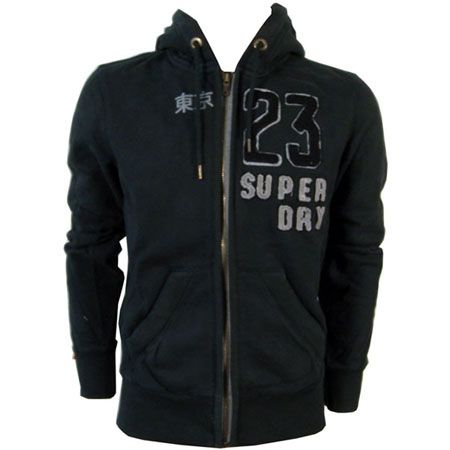 Superdry Hoodie Tokyo 23 Applique Zip Hood