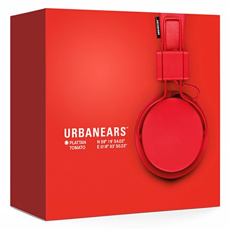 値下げ交渉○ URBANEARS PLATTAN TOMATO Urbanears Headphones Plattan - red (tomato)