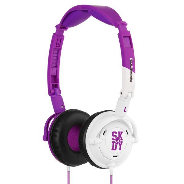 Skullcandy Headphones Lowrider (purple/white)