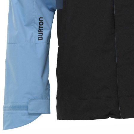 Mens Burton Snowboard Jacket Insulated Launch (blue 23 / team blue / true black)