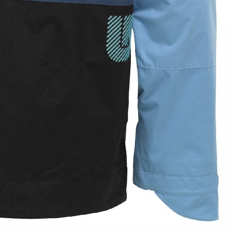 Mens Burton Snowboard Jacket Insulated Launch (blue 23 / team blue / true black)