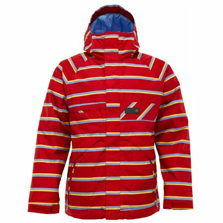 Burton Snowboard Jacket Poacher (cardinal marcos stripe)