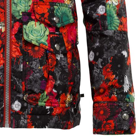 Burton Snowboard Jacket Method Wmn - multicolor (risque flowers on