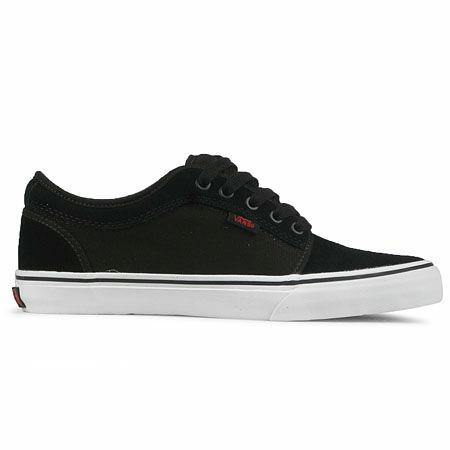 chukka low vans red