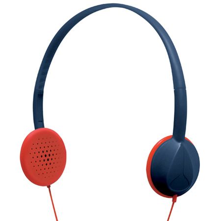 Nixon Headphones Whip (navy/red)