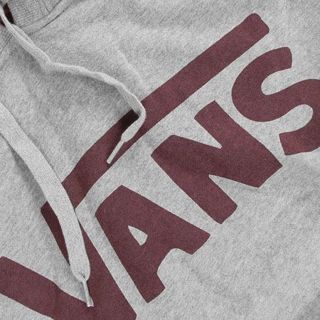 Vans Hoodie Clsc Pulvr Hood (clement hthr/zinfandel)