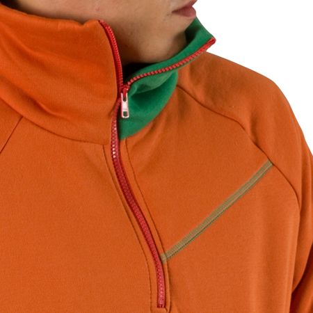 Mleko sweatshirt Warmup (orange/green)